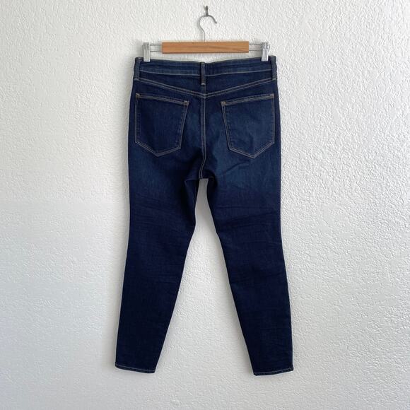 NWT Athleta Sculptek Ultra Skinny Jean High Rise Stretch Midnight Denim Size 8P - Picture 6 of 14